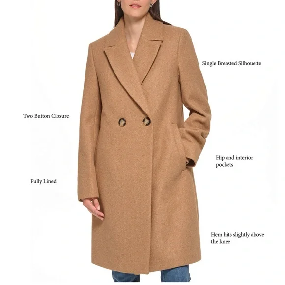 DKNY Fashion Wool New With Tags Size Large - Picture 6 of 9